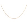 18ct Rose Gold 16"Belcher Chain
