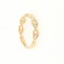 18ct Gold Diamond Cross over Dress Ring - Macintyres of Edinburgh