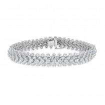 Diamond Carpet Bracelet - 11.58 carats - Macintyres of Edinburgh