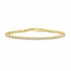 18ct Yellow Gold 3.06ct Diamond Tennis Bracelet - Macintyres of Edinburgh
