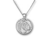 25% off - Ortak Silver Charles Rennie Mackintosh Solid Rose Pendant - P592
