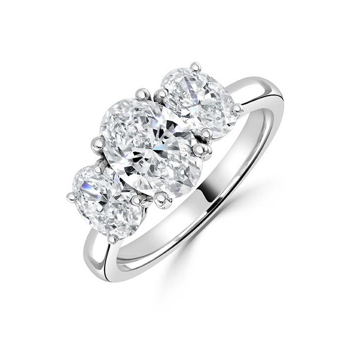 Triple Stone & Three Stone Diamond Engagement Rings | TACORI