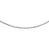 18ct White Gold 18 Inch Diamond Cut Chain