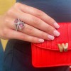 5.42 carat Pink Tourmaline & Diamond Ring - Macintyres of Edinburgh