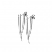 [SAVE 23% OFF RRP] - Hot Diamonds Reflect Statement Silver Earrings DE715