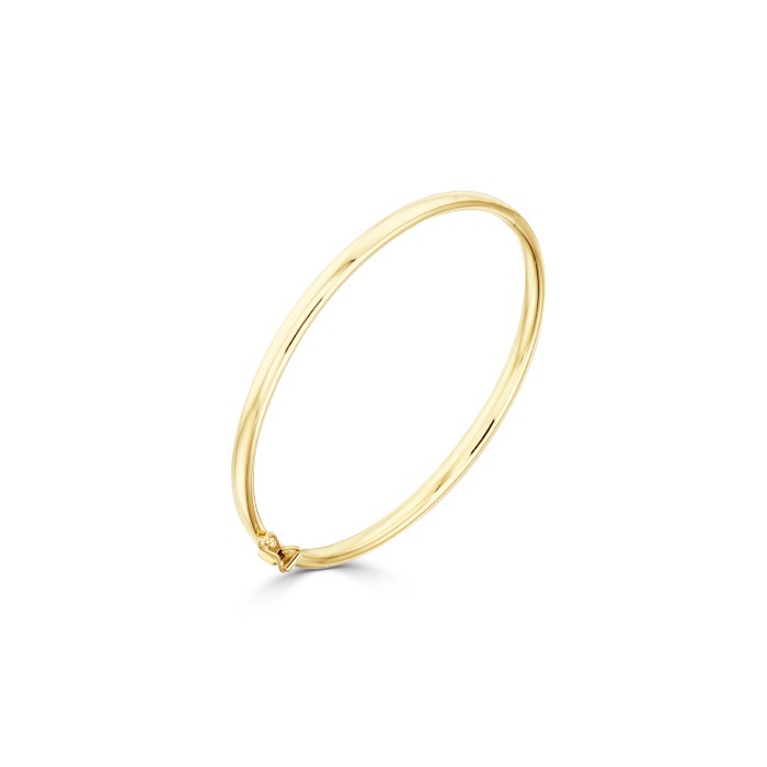 9ct Solid Yellow Gold Bangle