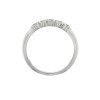 Platinum 5 Stone Diamond Eternity Ring - 0.46cts
