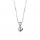 SAVE 28% OFF RRP - D for Diamond Heart Pendant P620