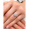 1 Carat Cushion Cut Halo Engagement Ring - Macintyres of Edinburgh