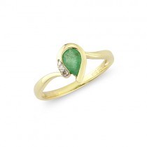 9ct Gold Emerald Dress Ring | Macintyres of Edinburgh