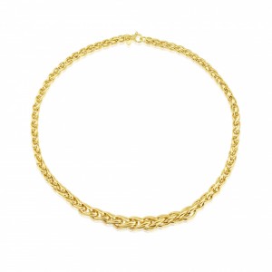 9ct Yellow Gold Palmier 18"Necklace