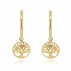 9ct Gold Tree of Life Drop Earrings - Macintyres of Edinburgh