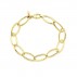 9ct Gold Large Oval Link Bracelet - Macintyres of Edinburgh