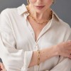 9ct Gold Paperclip Link 8-inch Chain Bracelet