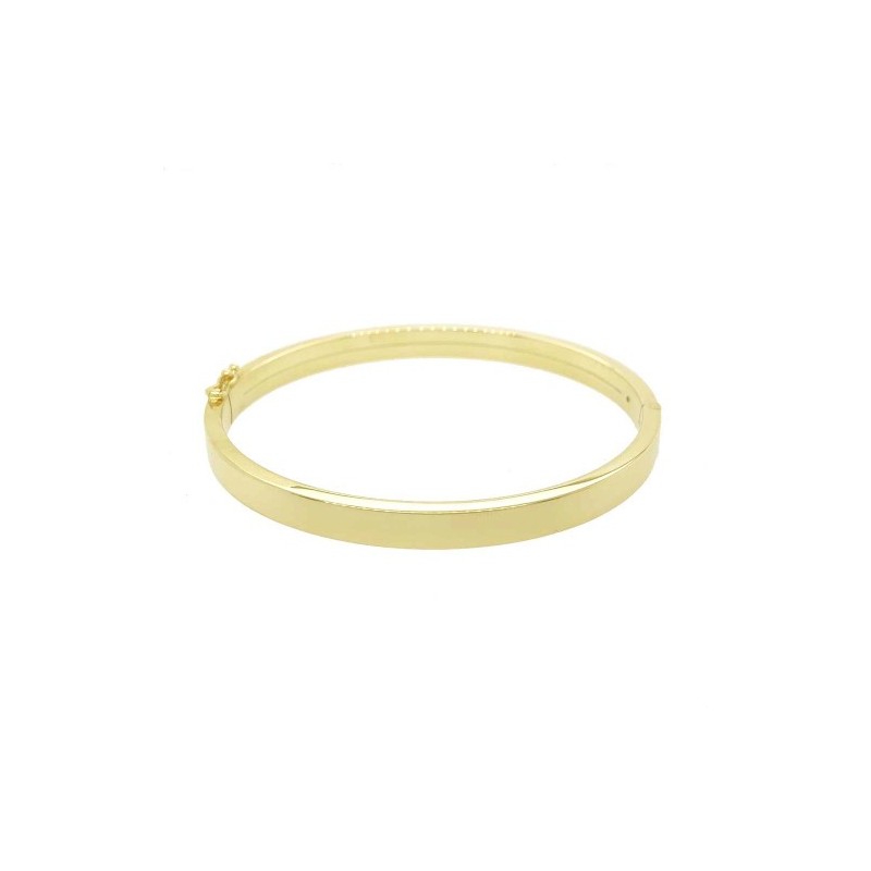 9ct Gold 6mm Flat Bangle 9ct Gold 6mm Flat Bangle