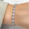 6.13 Carat Diamond Cluster Line Bracelet - Macintyres of Edinburgh