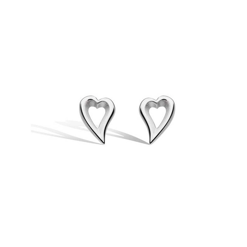25% off RRP | Kit Heath Desire Love Story Heart Stud Earrings 25% off RRP | Kit Heath Desire Love Story Heart Stud Earrings