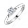 Platinum Half Carat Diamond Engagement Ring - Macintyres of Edinburgh