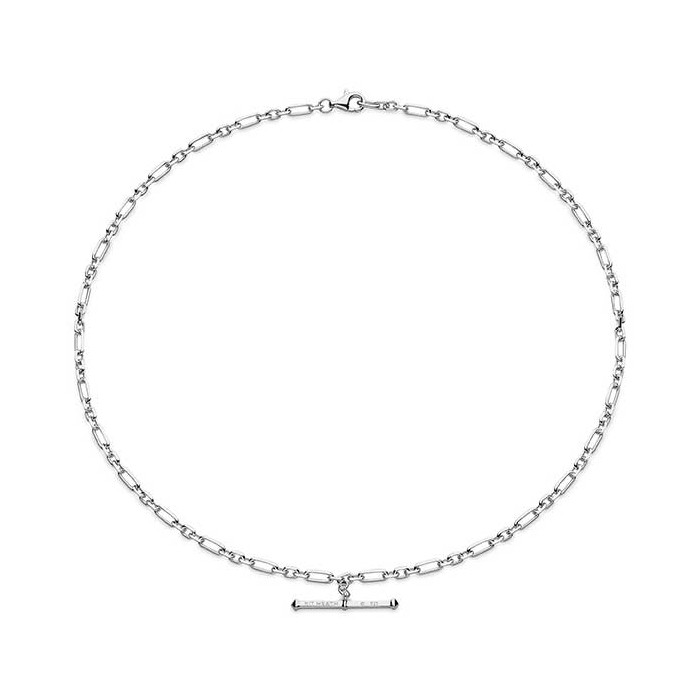 Kit Heath Figaro Chain Link T-bar Style 18-inch Necklace