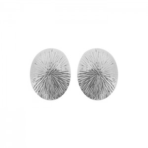 Tianguis Jackson Silver Shell Stud Earrings