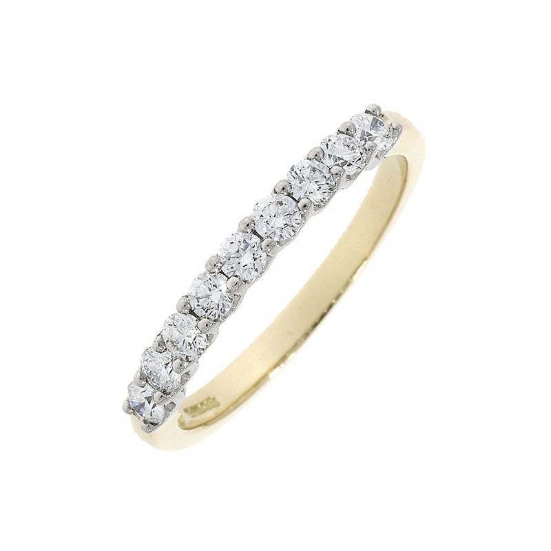 18ct Gold 9st Diamond Eternity Ring - 0.51ct 18ct Gold 9st Diamond Eternity Ring - 0.51ct
