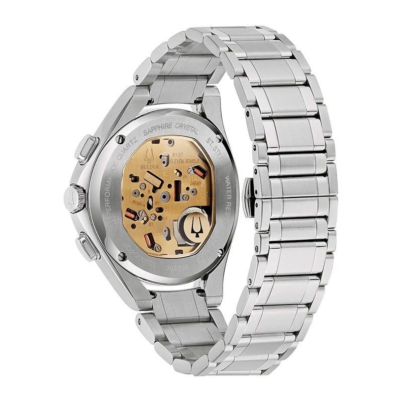 Bulova CURV Chronograph Watch 96A298 SAVE 30 OFF RRP