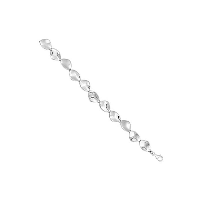 Tianguis Jackson Silver Organic Link Bracelet