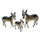 Saturno Silver Animals - Small Donkey - Macintyres of Edinburgh