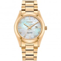 Citizen Mother of Pearl Dial Watch - EW2702-59D | Save 30% off RRP