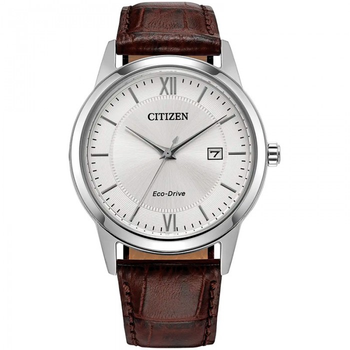 Citizen Gents Classic Brown Strap Watch - AW1780-25A