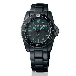 Seiko Prospex Black Series Solar Diver's Watch - SNE587P1