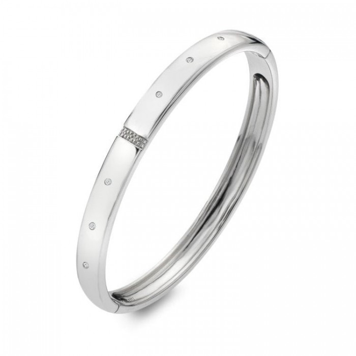 Hot Diamonds Much Loved Silver Bangle - DC178