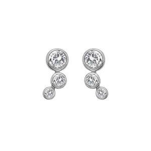 Hot Diamonds Tender White Topaz Earrings - DE640