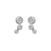 Hot Diamonds Tender White Topaz Earrings - DE640