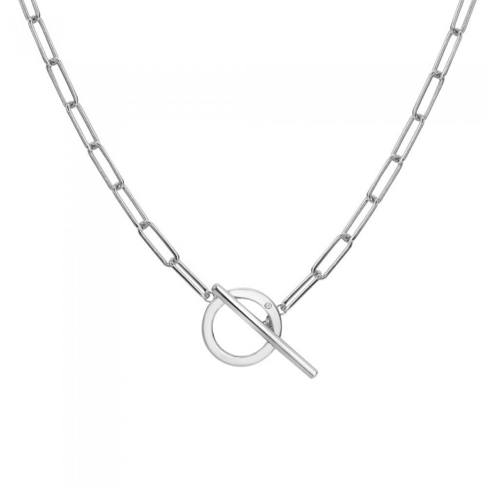 Hot Diamonds Linked T-Bar Necklace - DN170