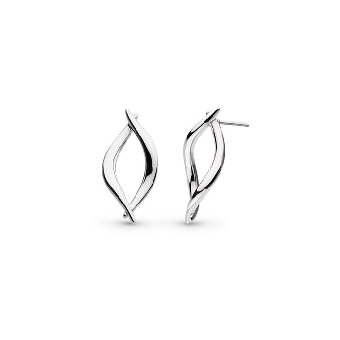 Kit Heath Entwine Twine Twist Link Stud Earrings - 40228RP