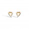 Kit Heath Desire Love Story Heart Stud Earrings | 25% off RRP