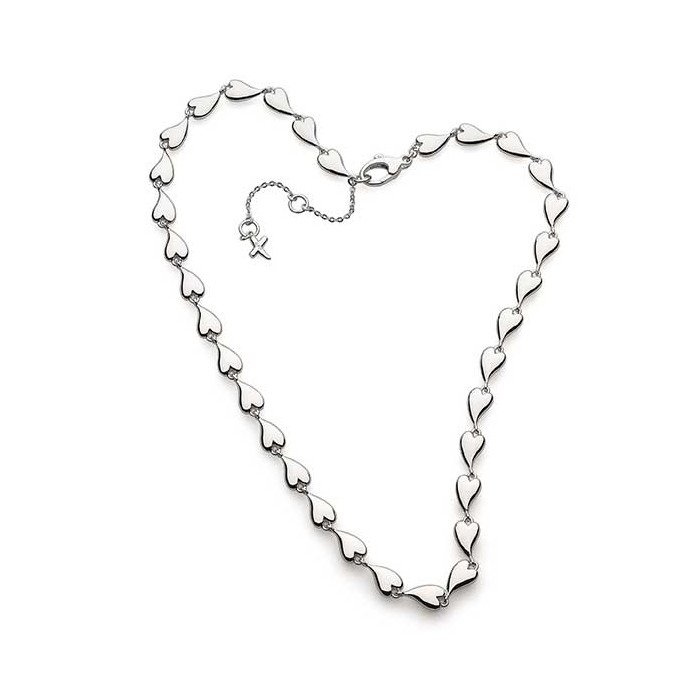 Kit Heath Desire Kiss Linking Hearts 17-inch Collar Necklace