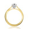 18ct Gold Diamond Solitaire Ring - 0.50cts F/SI1