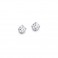 18ct White Gold 0.10ct Diamond Solitaire Earrings