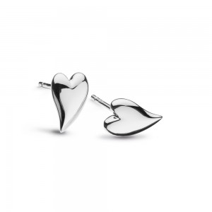 Kit Heath Desire Kiss Mini Heart Stud Earrings - 40GTRP