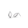 25% off RRP - Kit Heath Silver Entwine Twine Link Stud Earrings - 41441RP