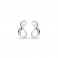 Kit Heath Infinity Grande Curve Earrings - 41164RP