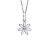 D for Diamond Daisy Pendant - P5367W