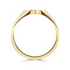 9ct Gold Gent's Oval Signet Ring - 6.2g