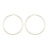9ct Gold 60mm Hoop Earrings