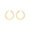 9ct Gold 20mm Hoop Earrings