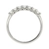 Platinum 7 Stone Diamond Eternity Ring - 0.50ct