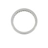 Platinum Princess Cut Diamond Band - 0.33ct
