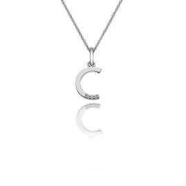 Hot Diamonds Silver Initial Pendant 'C' | Save 22% off RRP